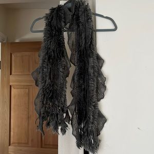 Gray scarf I got in Japan :)